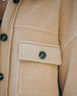 Alayjah Pocketed Longline Fleece Shacket - Biscotti - LAST CHANCE 14 Alayjah Pocketed Longline Fleece Shacket - Biscotti - LAST CHANCE -clothes Sales FO6C7170