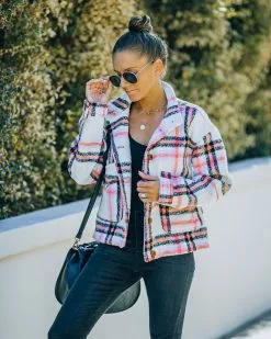Raylan Pocketed Plaid Jacket - FINAL SALE 18 Raylan Pocketed Plaid Jacket - FINAL SALE -clothes Sales FO6C7616 483180aa e838 4852 adea a2a72c29bd1d