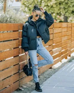 Alina Pocketed Puffer Jacket - Black - FINAL SALE -clothes Sales FO6C8148 a9a57df2 e83e 4e34 aaea ba3a221f3cf2