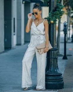 Starry Night Sequin Jumpsuit - Champagne - FINAL SALE 16 Starry Night Sequin Jumpsuit - Champagne - FINAL SALE -clothes Sales FO6C8255 41b30830 4804 436f 971d 252b99135cfd