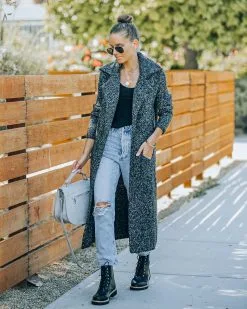 Colson Pocketed Knit Coatigan - FINAL SALE