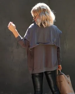 Kathy Pocketed Jacket - Charcoal - LAST CHANCE -clothes Sales Facetune 05 10 2022 19 35 09