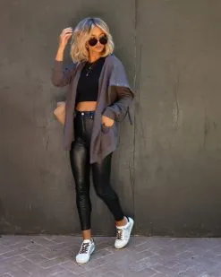 Kathy Pocketed Jacket - Charcoal - LAST CHANCE -clothes Sales Facetune 05 10 2022 20 35 16