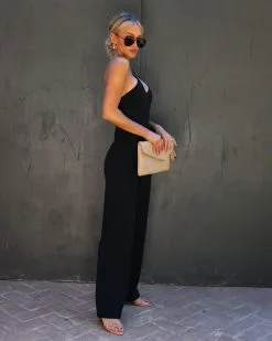 Cedric One Shoulder Cutout Jumpsuit - Black - FINAL SALE -clothes Sales Facetune 05 10 2022 21 51 07