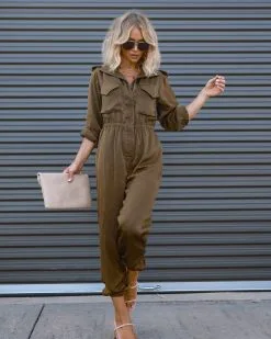 Impressive Moment Pocketed Utility Jumpsuit - Olive - FINAL SALE 11 Impressive Moment Pocketed Utility Jumpsuit - Olive - FINAL SALE -clothes Sales Facetune 10 08 2022 22 33 51
