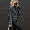 Own It Mineral Wash Denim Jacket - Black - FINAL SALE