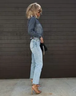 Bancroft Cotton Blend Frayed Jacket - Charcoal -clothes Sales Facetune 16 03 2023 16 52 23