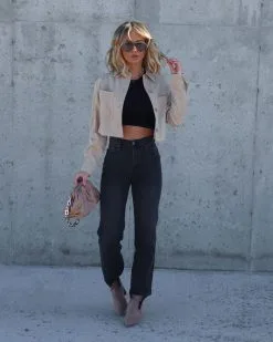 Jane Crop Lightweight Jacket - Tan - FINAL SALE 10 Jane Crop Lightweight Jacket - Tan - FINAL SALE -clothes Sales Facetune 22 12 2022 10 32 39