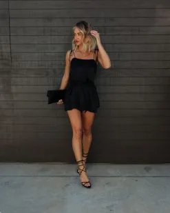 Midnight Chic Satin Should Tie Romper - Black -clothes Sales Facetune 23 03 2023 20 48 12