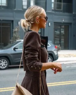 Tres Fabulous Houndstooth Padded Shoulder Jacket - FINAL SALE 9 Tres Fabulous Houndstooth Padded Shoulder Jacket - FINAL SALE -clothes Sales Facetune 29 09 2022 22 02 32