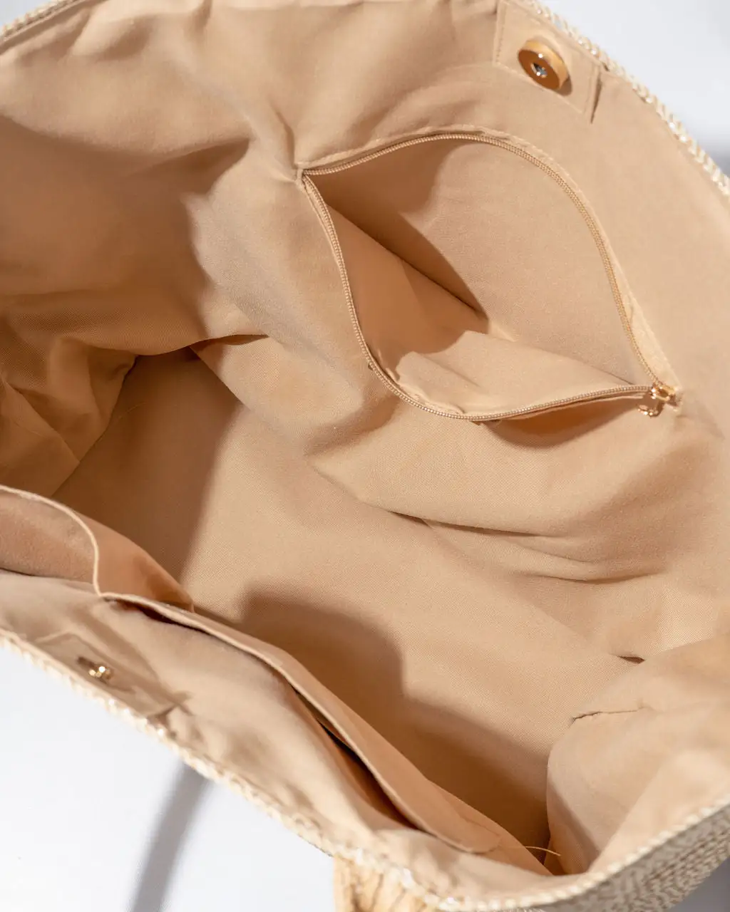 Geraldine Straw Tote - Natural 3 Geraldine Straw Tote - Natural - Image 3