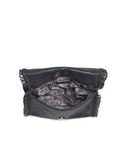 Gleam Chain Crossbody Bag - Black - FINAL SALE -clothes Sales GleamChainCrossbodyBag Black Interior