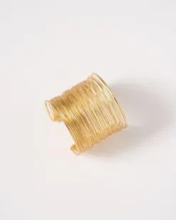 Gold Wire Cuff - SALE