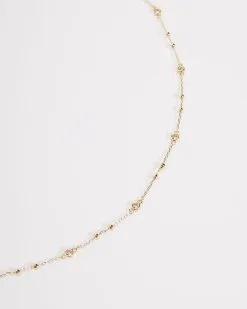 Hidden Gem Necklace - Gold -clothes Sales HiddenGemNecklaceGoldsl11506