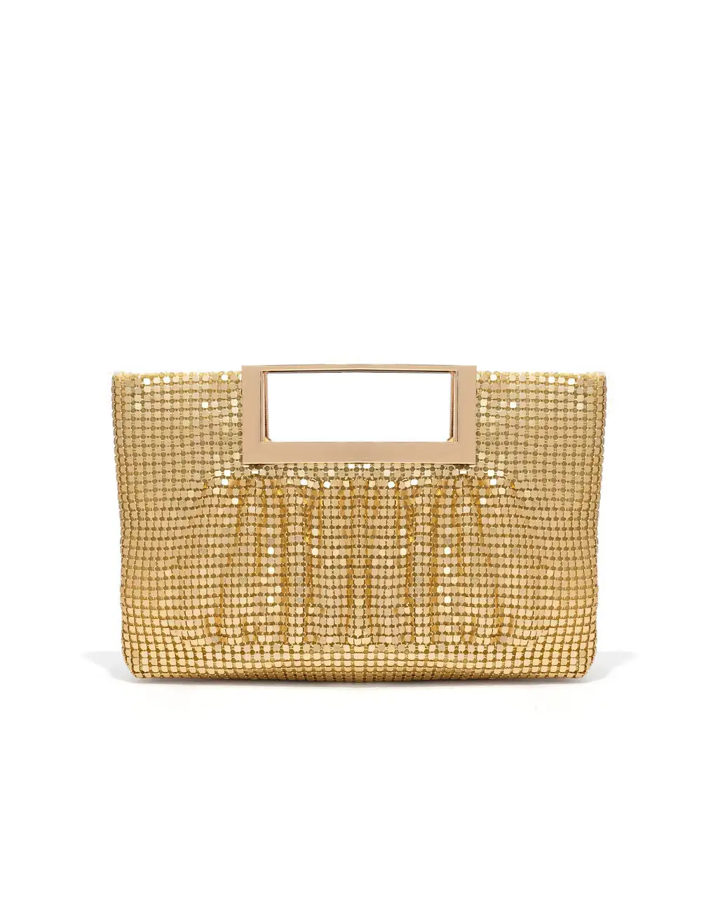 Hustle Metallic Clutch - Gold - LAST CHANCE 3 Hustle Metallic Clutch - Gold - LAST CHANCE - Image 3