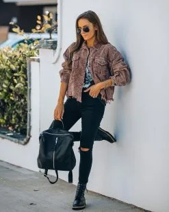 Paddington Distressed Cotton Corduroy Jacket - Mocha - FINAL SALE 21 Paddington Distressed Cotton Corduroy Jacket - Mocha - FINAL SALE -clothes Sales IMG 0438 afd18188 75bb 4824 8e9c 284d5fbd5725