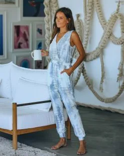 Baja Sur Pocketed Tie Dye Jumpsuit - FINAL SALE -clothes Sales IMG 3364 f9c0f04c 71ef 46c4 b4a0 a7ff0d8238f2