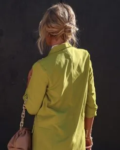 Entrepreneur Pocketed Blazer - Chartreuse 10 Entrepreneur Pocketed Blazer - Chartreuse -clothes Sales IMG 3733 39f531fa e1cf 425f bb69 97d44ed80a98