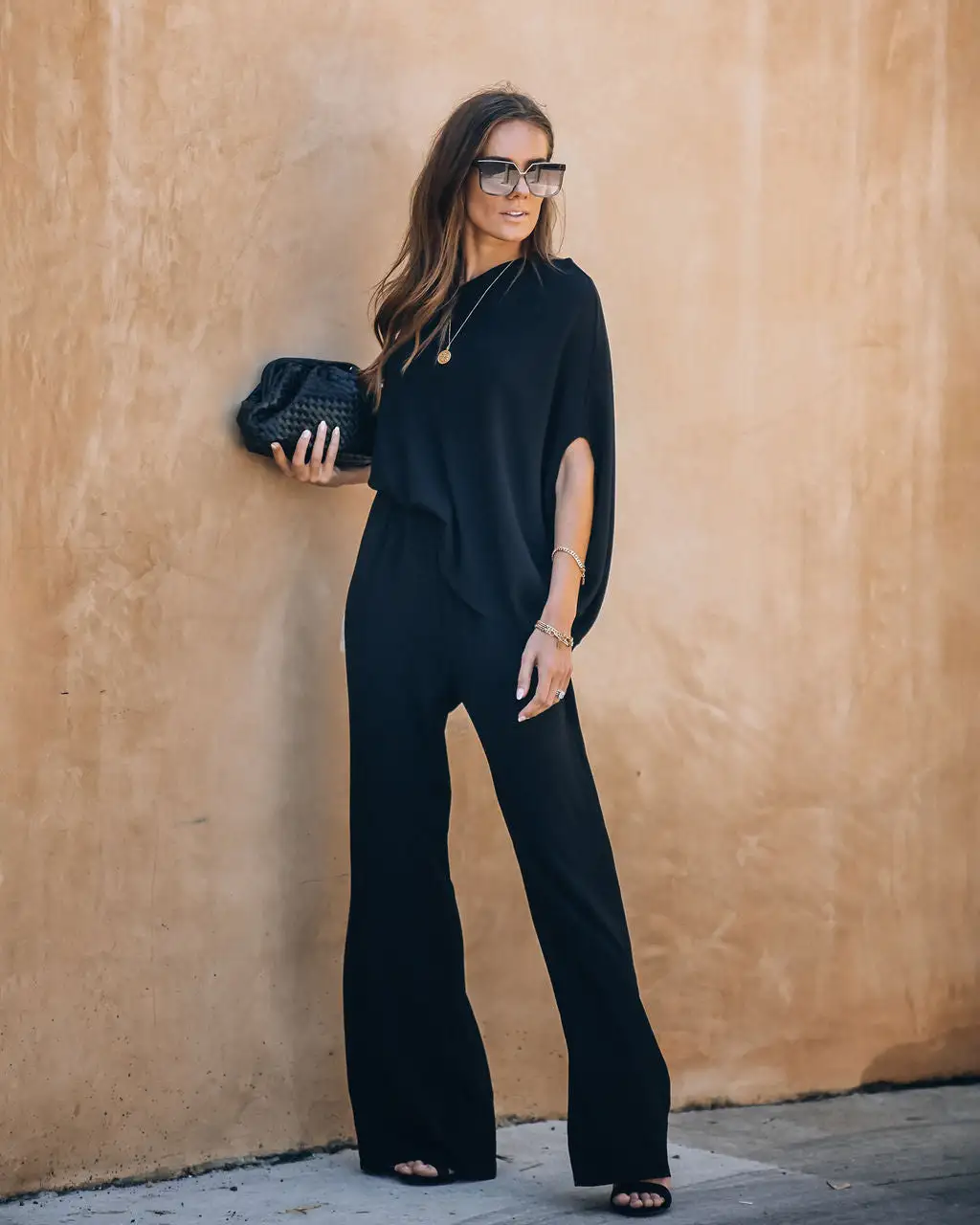 Recipe For Success One Shoulder Jumpsuit - Black 7 Recipe For Success One Shoulder Jumpsuit - Black - Image 7