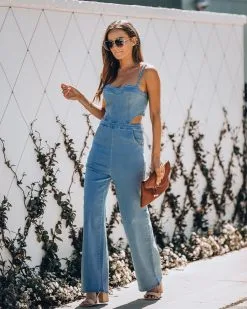 Vitamin Sea Pocketed Denim Cutout Jumpsuit - Denim - FINAL SALE 13 Vitamin Sea Pocketed Denim Cutout Jumpsuit - Denim - FINAL SALE -clothes Sales IMG 6790 e9d3c65a ebd7 4c2e 819d 8ca73c8551bf