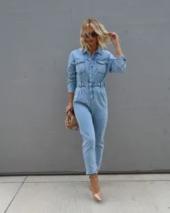 Loreto Denim Jumpsuit - SALE 9 Loreto Denim Jumpsuit - SALE -clothes Sales IMG 8605 13e427a2 b4d6 49b0 8ea5 ac453039ee66