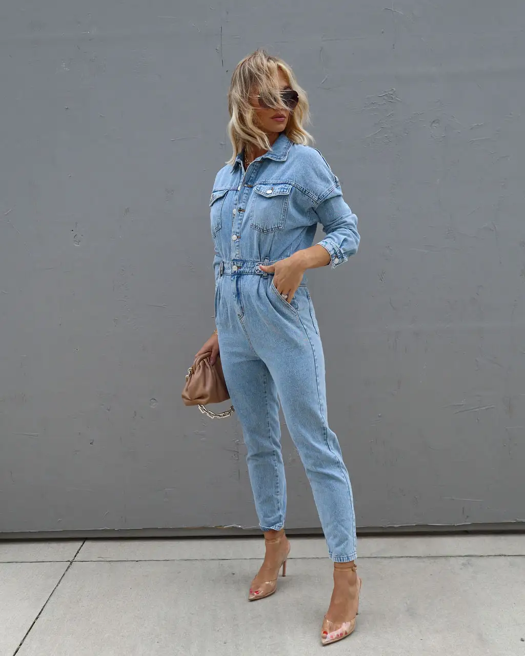 Loreto Denim Jumpsuit - SALE 5 Loreto Denim Jumpsuit - SALE - Image 5
