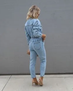 Loreto Denim Jumpsuit - SALE 13 Loreto Denim Jumpsuit - SALE -clothes Sales IMG 8620 171f1d91 57e1 4a54 98fe 8f95e6c0dcea