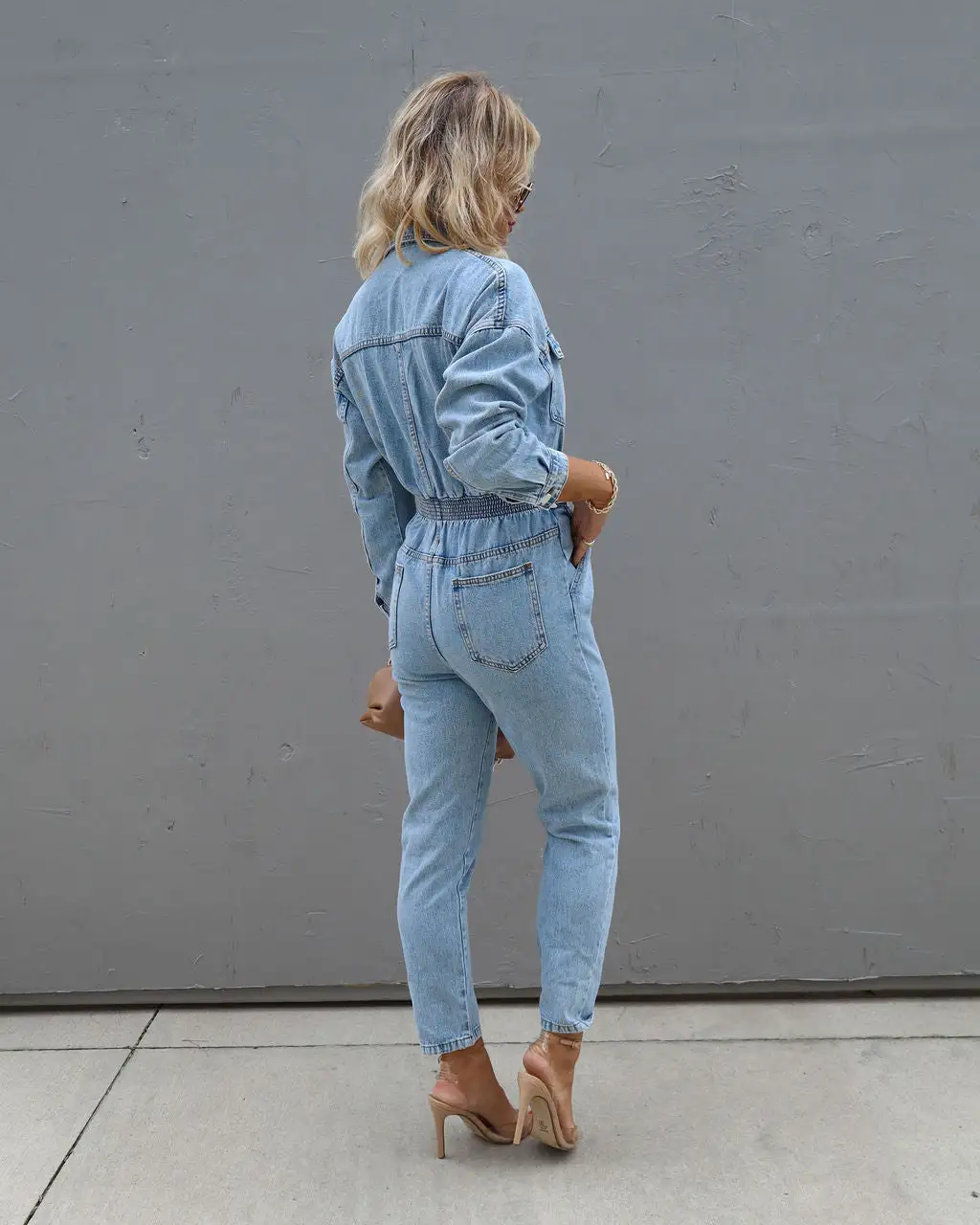 Loreto Denim Jumpsuit - SALE 7 Loreto Denim Jumpsuit - SALE - Image 7