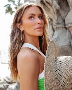 Juliana Faceted Hoops - Gold -clothes Sales Julianafacetedhoopsgold5