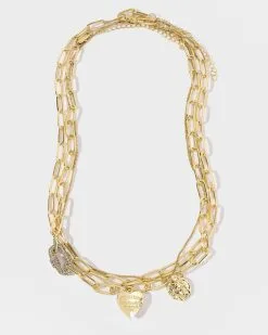 Luisa Layered Necklace - Gold