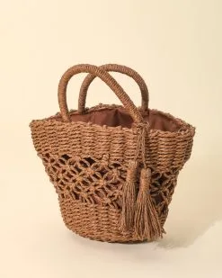 Day Date Braided Straw Bag - SALE