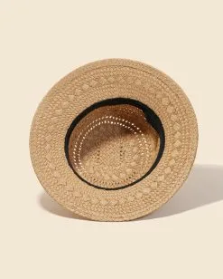 Bungalow Straw Bucket Hat – Tan -clothes Sales MMT8880 KA 2
