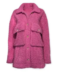 Maddie Pocketed Teddy Jacket - FINAL SALE -clothes Sales MaddiePocketedTeddyJacket