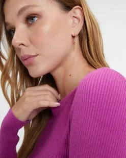 Mark Chain Hoops - Gold - LAST CHANCE -clothes Sales Mark Chain Hoops Gold 0423