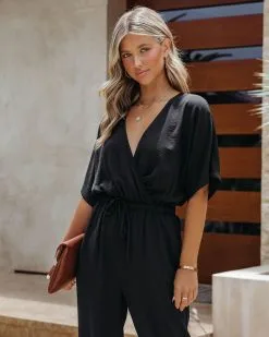 Matheo Jumpsuit - Black - FINAL SALE -clothes Sales MatheoJumpsuitBlack84