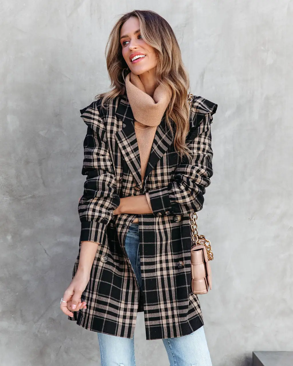 Matilda Plaid Lightweight Pocketed Jacket - FINAL SALE 7 Matilda Plaid Lightweight Pocketed Jacket - FINAL SALE - Image 7