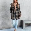 Matilda Plaid Lightweight Pocketed Jacket - FINAL SALE