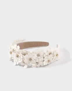 Miley Floral Applique Headband