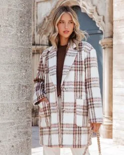 Mind Your Business Pocketed Plaid Coat - LAST CHANCE -clothes Sales Mindyourbusinesspocketedplaidcoat9