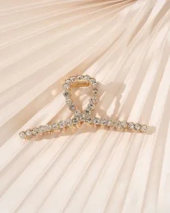 Monroe Crystal Embellished Hair Clip