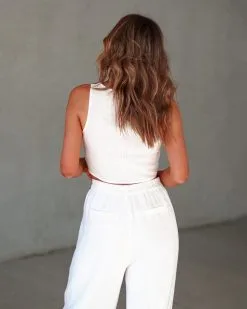 Alanna Button Up Vest - White - SALE -clothes Sales Myproject 1 2023 01 20T143920.129