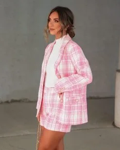 Genevieve Plaid Pocketed Blazer - SALE 10 Genevieve Plaid Pocketed Blazer - SALE -clothes Sales Myproject 1 62 cda05ced 1665 4b06 87b8 1cbbde5731fc