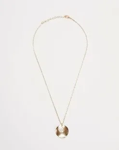Stay Centered Charm Necklace - Gold