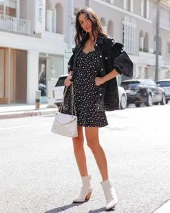 Nayla Pocketed Acid Wash Denim Jacket - Black - FINAL SALE -clothes Sales NaylaPcoektedAcidWashDenimJacketBlack45