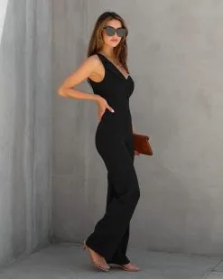 Not Sorry One Shoulder Jumpsuit - Black - FINAL SALE 17 Not Sorry One Shoulder Jumpsuit - Black - FINAL SALE -clothes Sales NotSorryOneShoulderWideLegJumpsuitBlack28