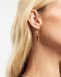 On Point Mini Hoops - Gold - FINAL SALE