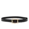 Oxford Gold Buckle Belt - Black - FINAL SALE