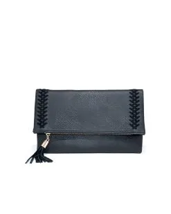 Palmero Crossbody Clutch - Black - LAST CHANCE -clothes Sales PalmeroCrossbodyClutch Black