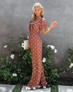 Preppy Lady Polka Dot Jumpsuit - FINAL SALE -clothes Sales PreppyLadyPolkaDotJumpsuit25
