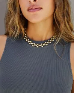 Rafaella Choker Necklace - Gold